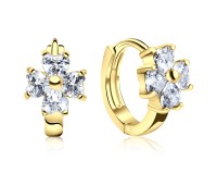 Flower Huggies Earring STHG-05-GP