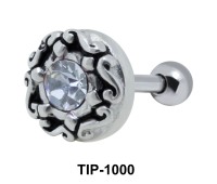 Circular Stamp Shaped Helix Ear Piercing TIP-1000 