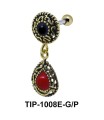Circular and Oval Helix Ear Piercing TIP-1008E