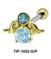 Bird with Open Wings Shaped Ear Piercing TIP-1052 
