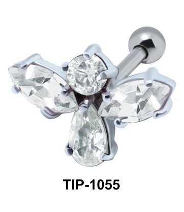 Multiple Stone Angel Upper Ear TIP-1055 