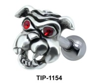 Dog Face Shaped Helix Piercing TIP-1154