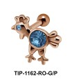 Rooster Shaped Ear Piercing TIP-1162 