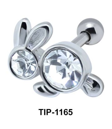 Rabbit Shaped Ear Piercing TIP-1165 