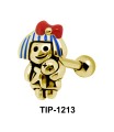 Voodoo Upper Helix Ear Piercing TIP-1213