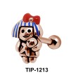 Voodoo Upper Helix Ear Piercing TIP-1213