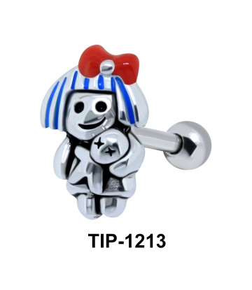 Voodoo Upper Helix Ear Piercing TIP-1213