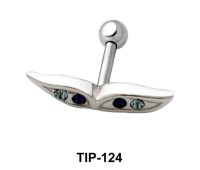 Eyes Shaped Helix Piercing TIP-124