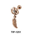 Leaf Dangling Ear Piercing TIP-1251 