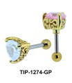 Heart Shaped Ear Piercing TIP-1274 