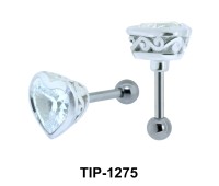 Heart Shaped Helix Ear Piercing TIP-1275