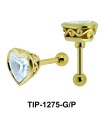 Heart Shaped Helix Ear Piercing TIP-1275