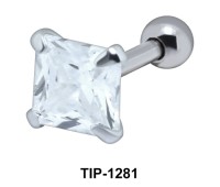 Square Cut Upper Ear Piercing TIP-1281