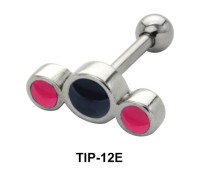 Triple Stones Helix Ear Piercing TIP-12E