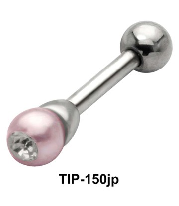 Pearl Stone Helix Ear Piercing TIP-150jp