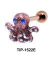 Octopus Shaped Ear Piercing TIP-1522E 