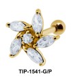 Flower Shaped Ear Piercing TIP-1541 