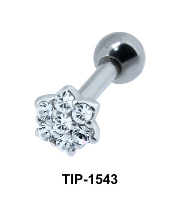 Flower Shaped Ear Piercing TIP-1543 
