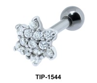 Flower Shaped Ear Piercing TIP-1544 