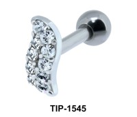 Wave Shaped Ear Piercing TIP-1545 