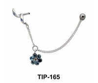 Dangling Flower Helix Chain TIP-165