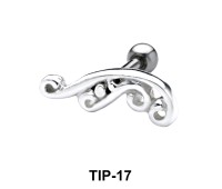 Lace Design Helix Ear Piercing TIP-17