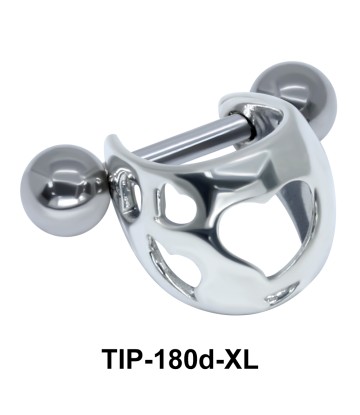 Hearts Upper Ear Piercing TIP-180d-XL