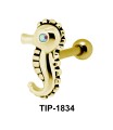 Seahorse Helix Ear Piercing TIP-1834