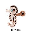 Seahorse Helix Ear Piercing TIP-1834