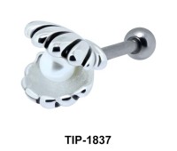 Pearl in Shell Underwater Helix Ear Piercing TIP-1837