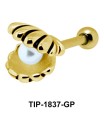 Pearl in Shell Underwater Helix Ear Piercing TIP-1837