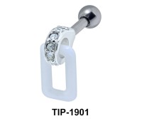 Ceramic Helix Ear Piercing TIP-1901