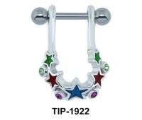 Colorful Star Ear Piercing Shields TIP-1922