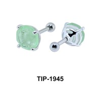 Fancy Color Stone Helix Ear Piercing TIP-1945