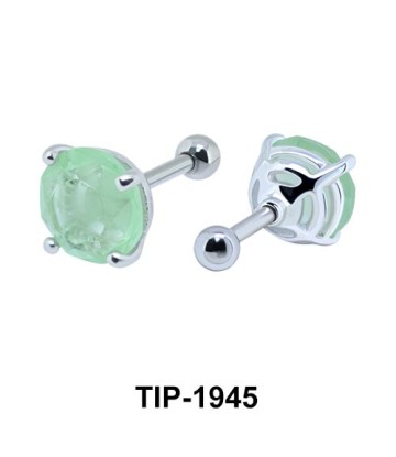 Fancy Color Stone Helix Ear Piercing TIP-1945