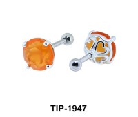 Fancy Color Stone Helix Ear Piercing TIP-1947