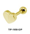 Heart Shaped Helix Ear Piercing TIP-1958