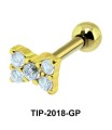 Bow Stone Helix Ear Piercing TIP-2018