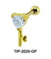 Heart Key Helix Ear Piercing TIP-2020