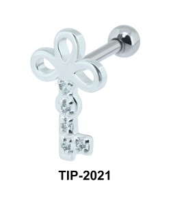 Flower Key Helix Ear Piercing TIP-2021