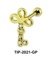 Flower Key Helix Ear Piercing TIP-2021