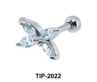 Flower Shaped Helix Ear Piercing TIP-2022