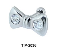 Bow Shaped Helix Ear Piercing  TIP-2036