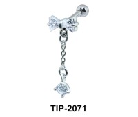 Dangling Helix Ear Piercing Romantic Line TIP-2071