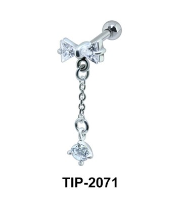 Dangling Helix Ear Piercing Romantic Line TIP-2071