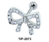 Bow Helix Ear Piercing Romantic Line TIP-2073