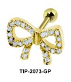 Bow Helix Ear Piercing Romantic Line TIP-2073