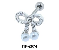 Bow Helix Ear Piercing Romantic Line TIP-2074