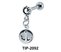 Ring n Anchor Helix Ear Piercing TIP-2092