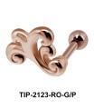 Watery Sign Helix Ear Piercing Leave TIP-2123
